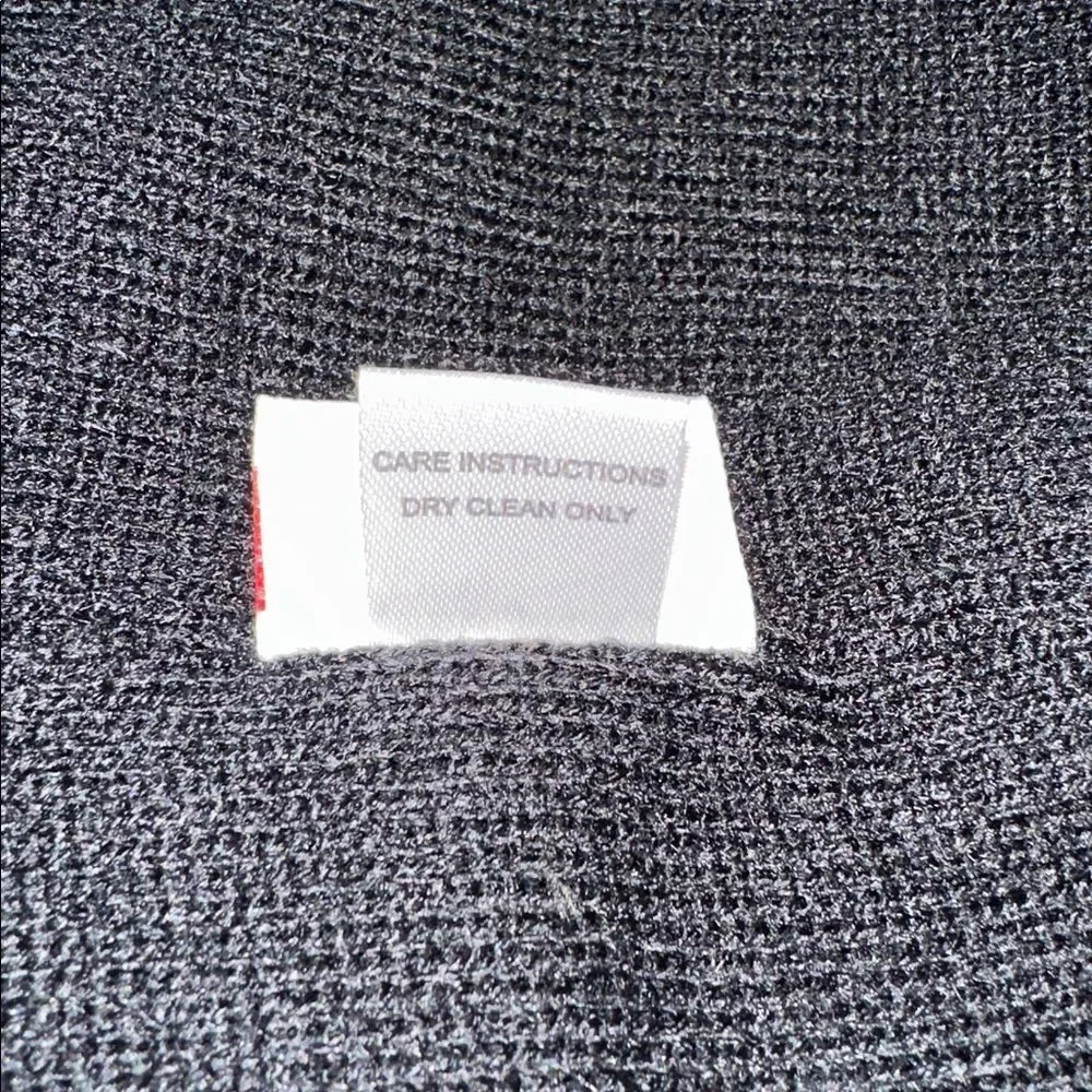 LEVI’S OS Unisex Black Brown Leather Patch Logo Knit Beanie Hat Superior Warmth